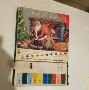 The Night Before Christmas Musical Story Book